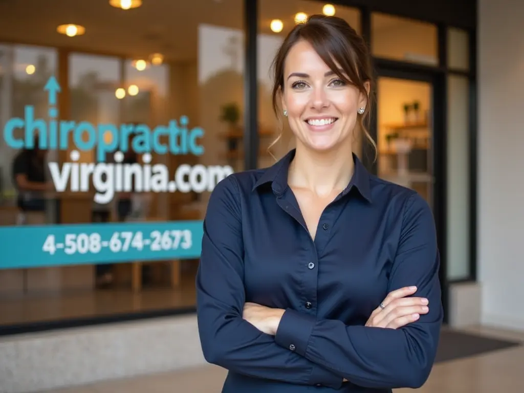 chiropracticvirginia.com brand concept image