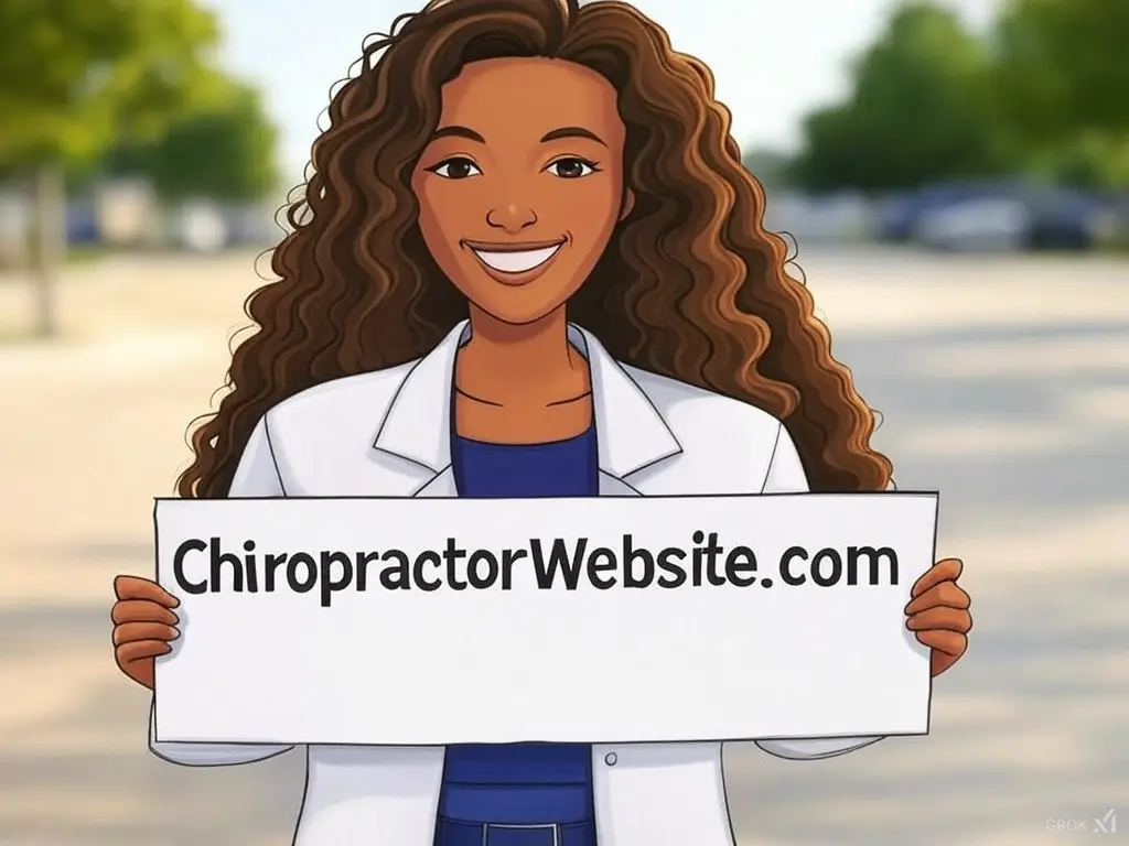 chiropractorwebsite.com brand concept image